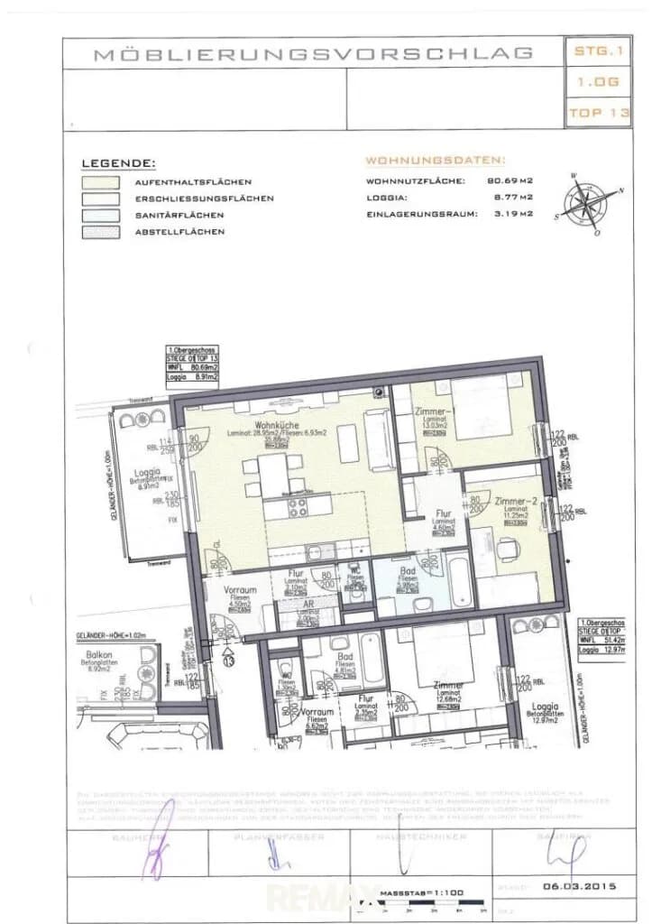 3-Zimmer-Wohnung mieten in Wiener Neustadt – 80,69 m², € 975 – Bild 10 von 10