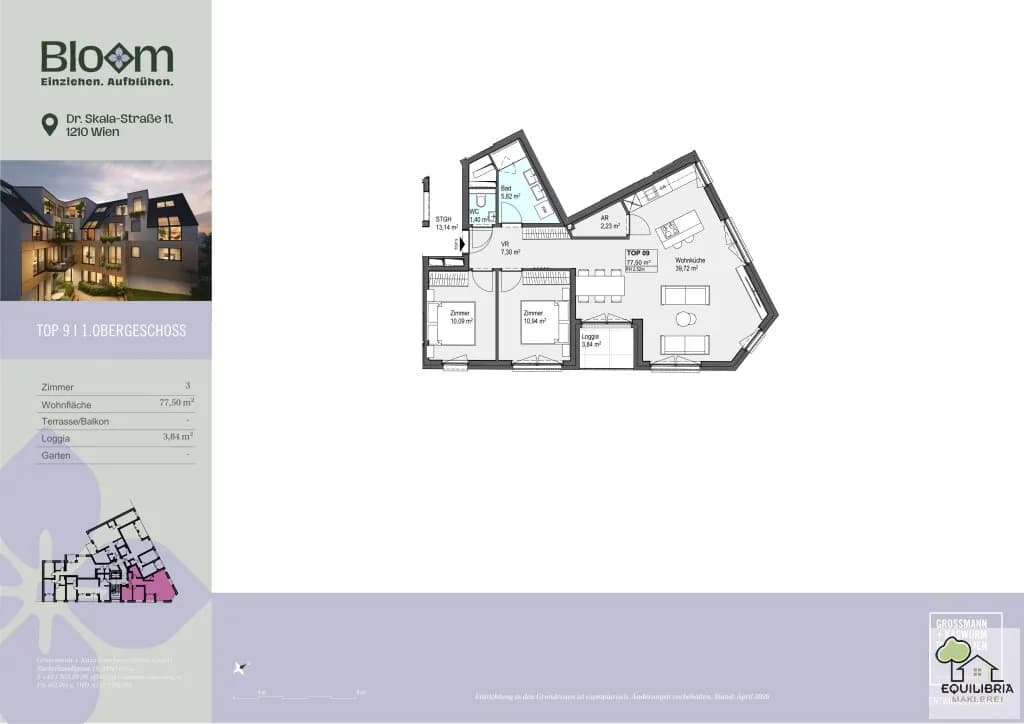 3-Zimmer-Wohnung kaufen in Wien – 78,74 m², € 522.000 – Bild 5 von 5