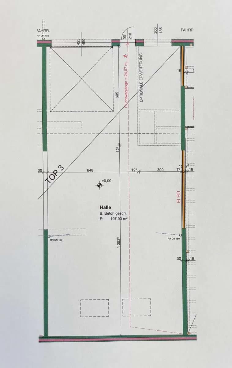 Gewerbeimmobilie mieten in Hallein – 198 m², € 2.184 – Bild 2 von 7