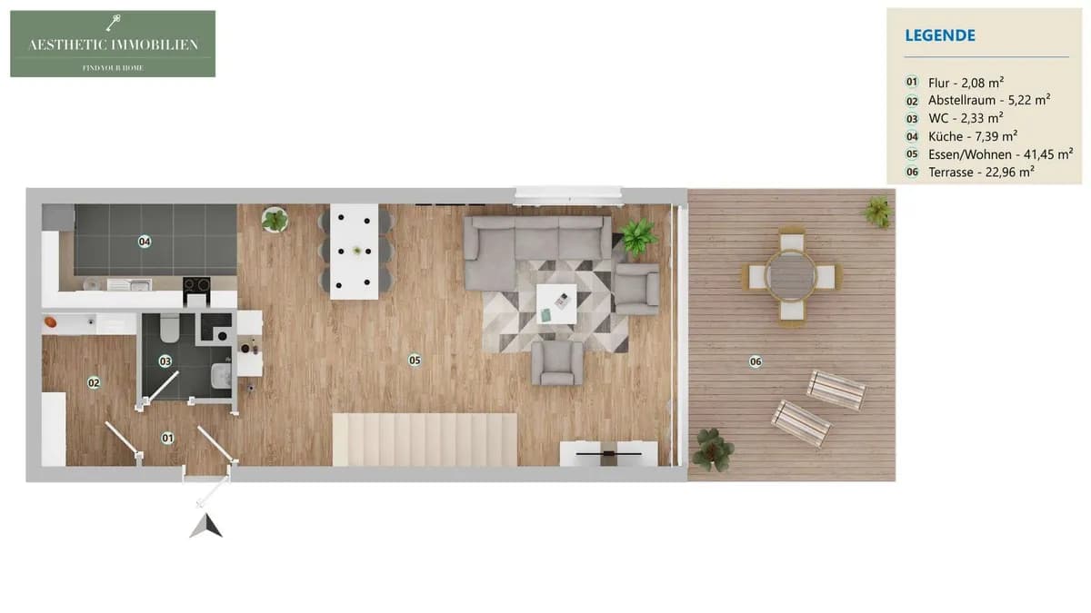 4-Zimmer-Wohnung kaufen in Linz – 112,7 m², € 745.000 – Bild 23 von 23