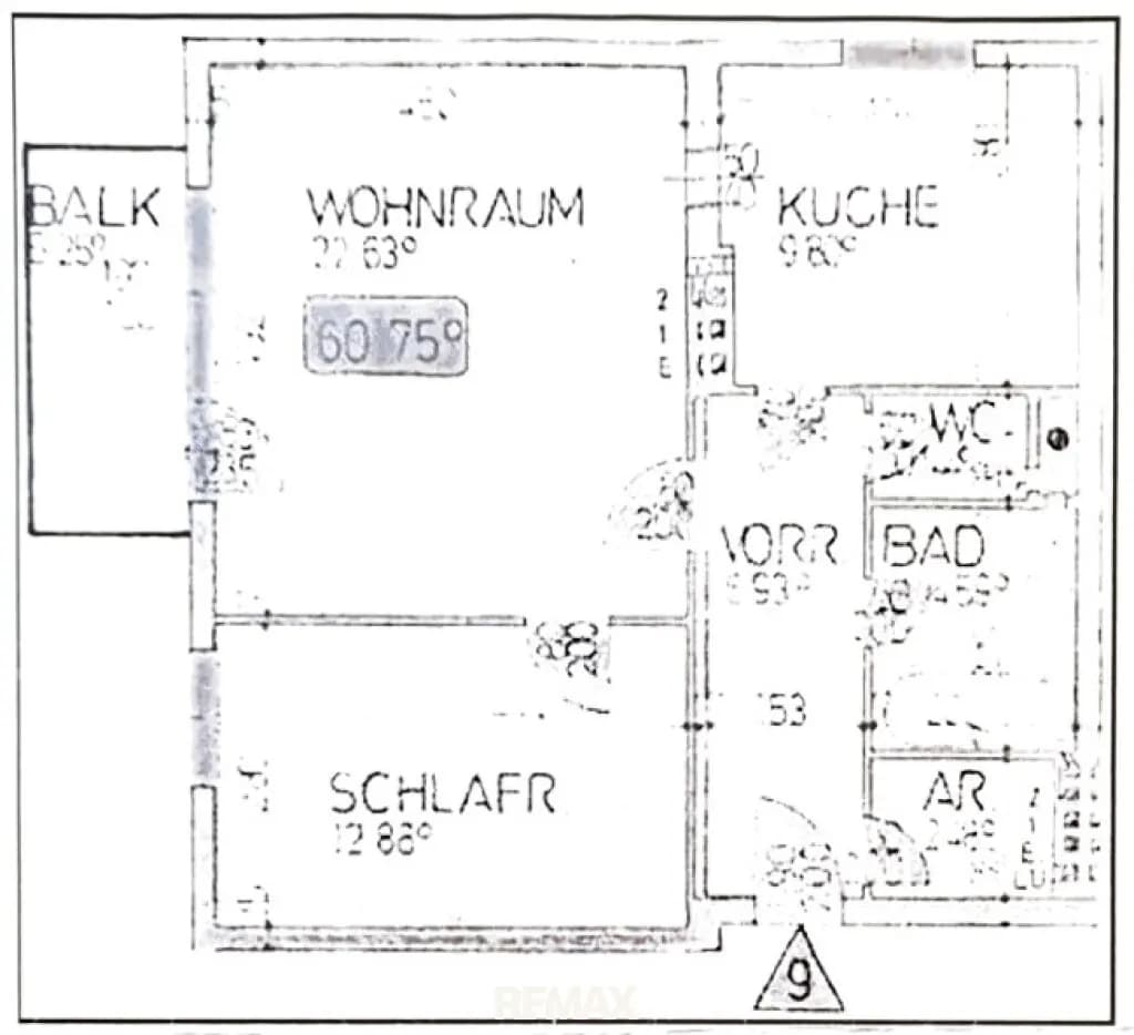 2-Zimmer-Immobilie kaufen in Baden – 60,75 m², € 195.000 – Bild 13 von 13