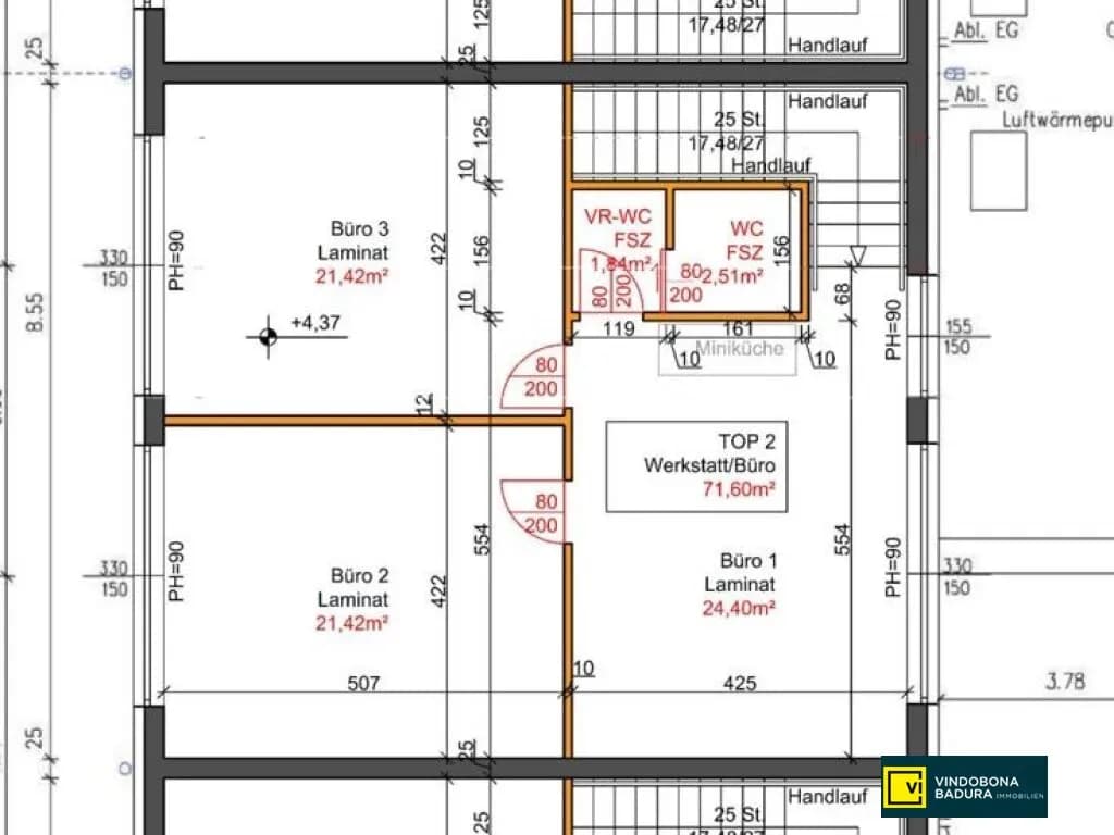 Gewerbeimmobilie mieten in Baden – 168 m², € 2.333 – Bild 15 von 15