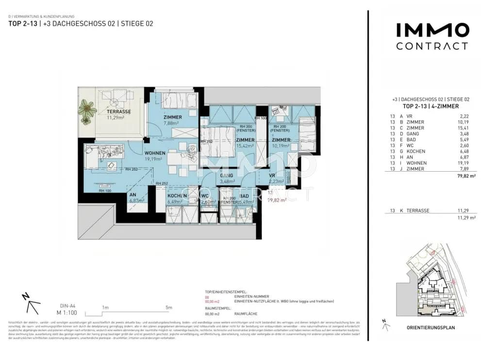 4-Zimmer-Wohnung kaufen in Wien – 79,82 m², € 504.500 – Bild 9 von 9