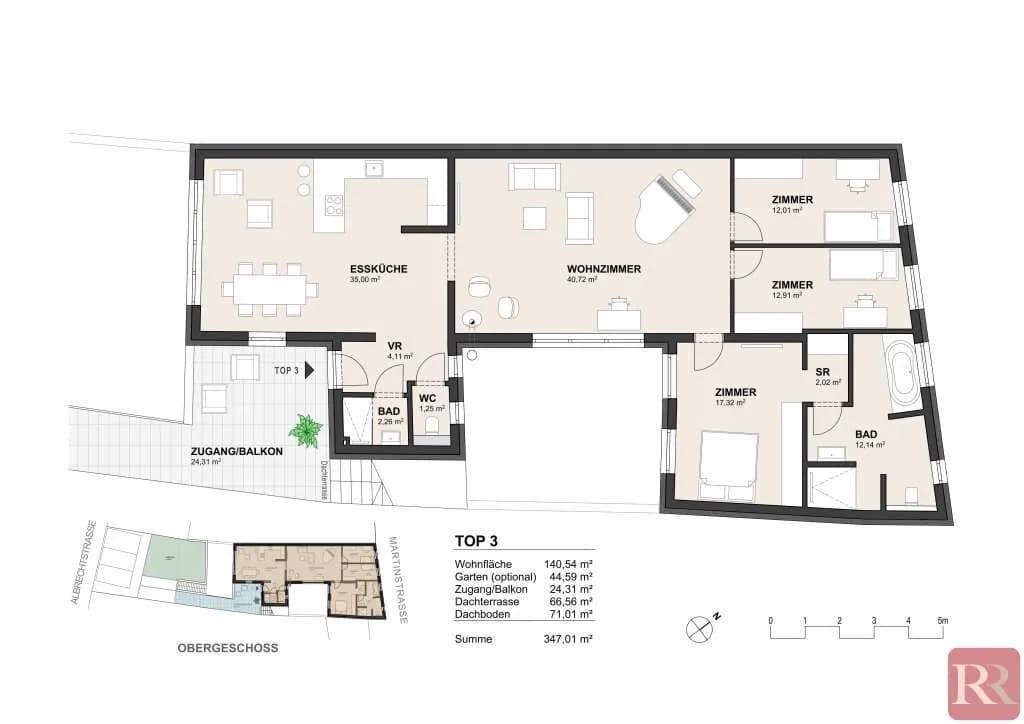 5-Zimmer-Wohnung kaufen in Tulln – 140,45 m², € 749.000 – Bild 15 von 15