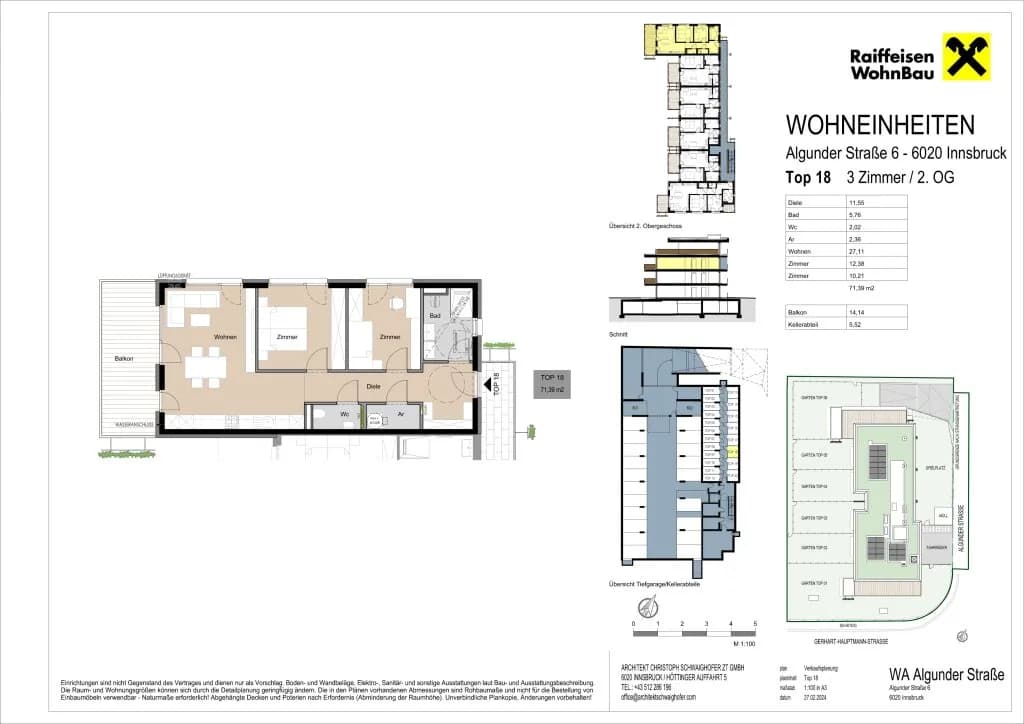 3-Zimmer-Wohnung kaufen in Innsbruck – 71,39 m², € 748.400 – Bild 12 von 12
