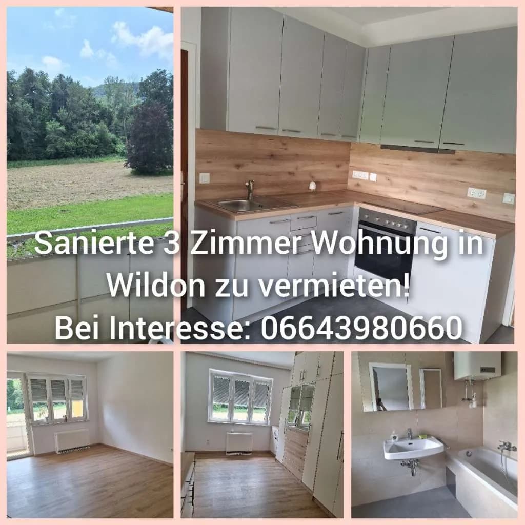 3-Zimmer-Wohnung mieten in Leibnitz – 74 m², € 760