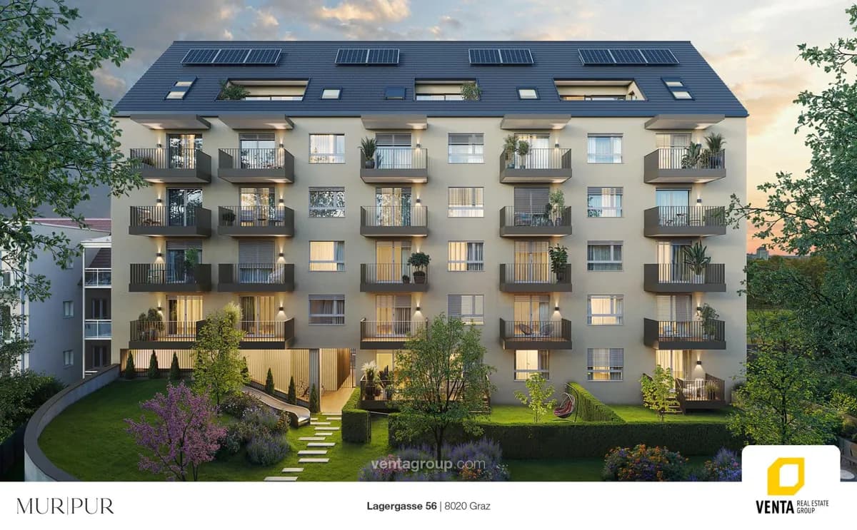 2-Zimmer-Wohnung kaufen in Graz – 31,17 m², € 184.060 – Bild 3 von 4