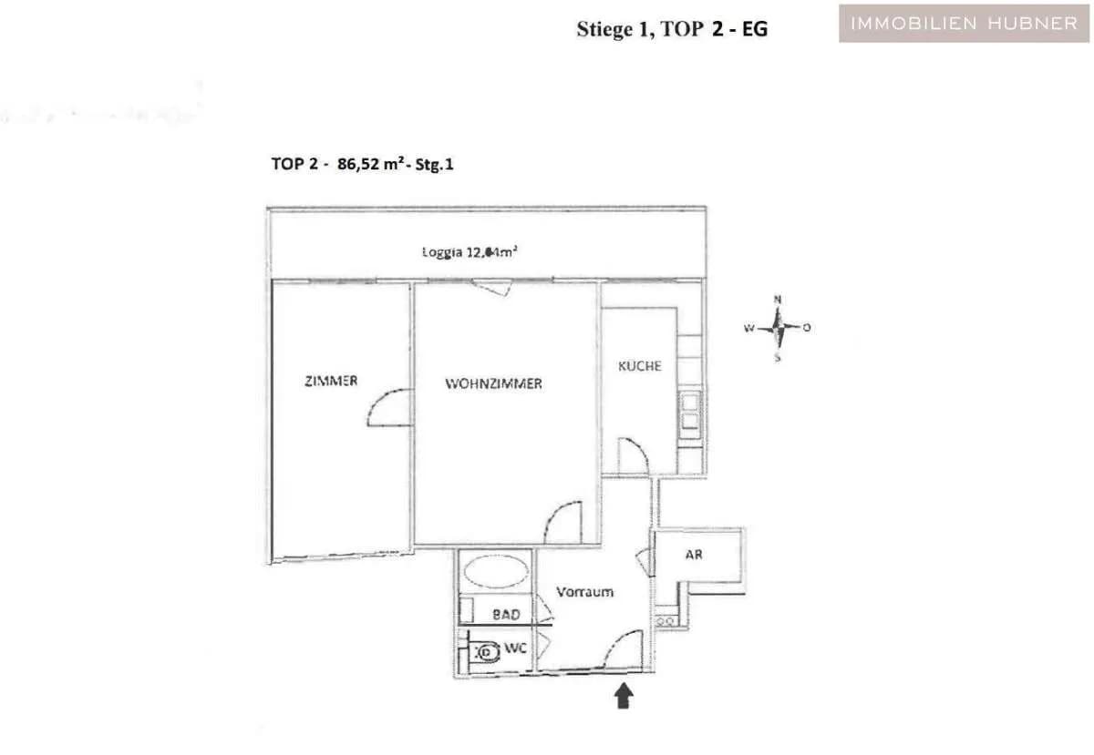 2-Zimmer-Wohnung kaufen in Wien – 76 m², € 212.000 – Bild 10 von 13