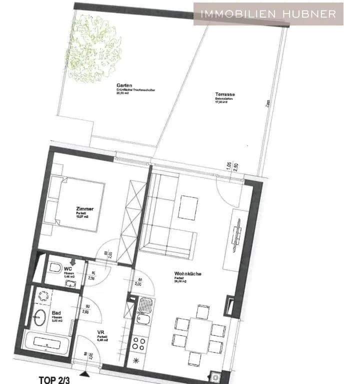2-Zimmer-Wohnung mieten in Wien – 50,15 m², € 1.295 – Bild 13 von 15