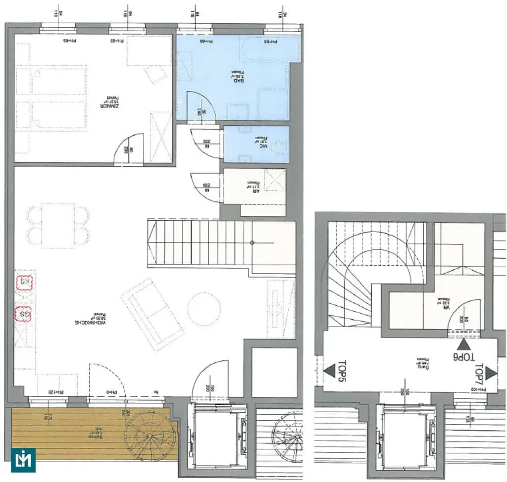 2-Zimmer-Wohnung mieten in Wien – 69 m², € 1.525 – Bild 6 von 7