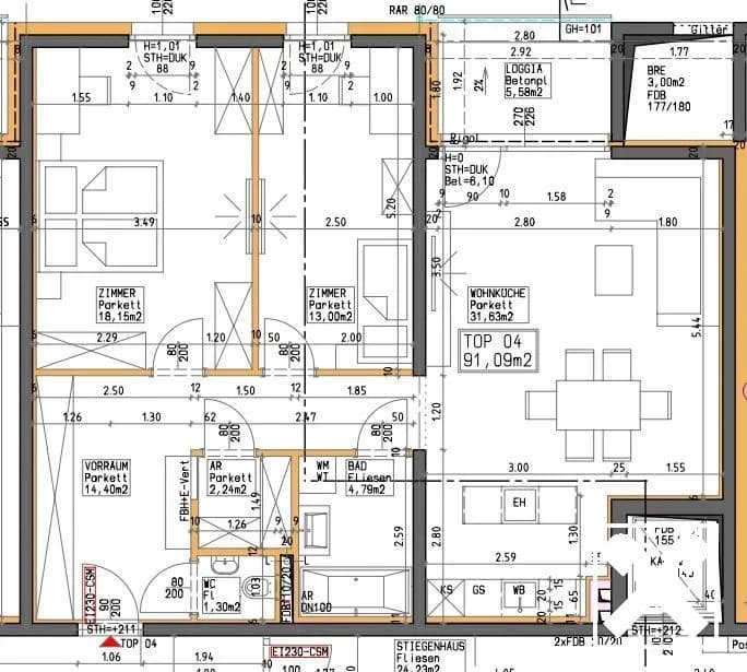 3-Zimmer-Wohnung kaufen in Hollabrunn – 85 m², € 376.950 – Bild 21 von 22