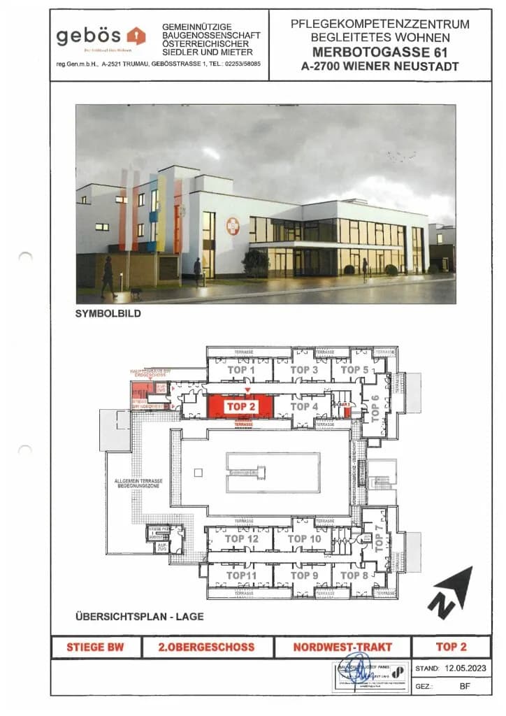 2-Zimmer-Wohnung mieten in Wiener Neustadt – 59,59 m², € 1.230 – Bild 15 von 17