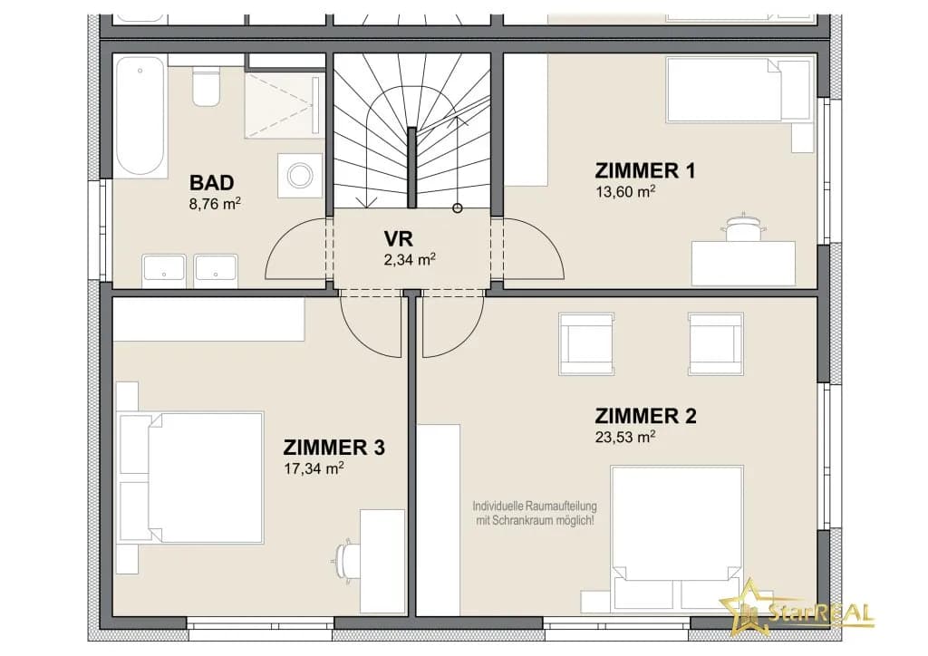 5-Zimmer-Haus kaufen in Wien – 145,4 m², € 625.000 – Bild 30 von 31