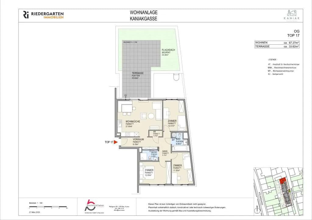 4-Zimmer-Wohnung kaufen in Wien – 87,27 m², € 660.000 – Bild 6 von 6