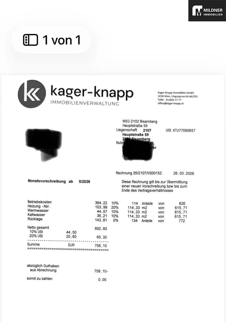 5-Zimmer-Wohnung kaufen in Korneuburg – 114,33 m², € 535.000 – Bild 21 von 21