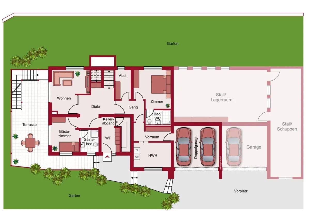 5-Zimmer-Haus mieten in Kufstein – 210 m², € 3.530 – Bild 24 von 25