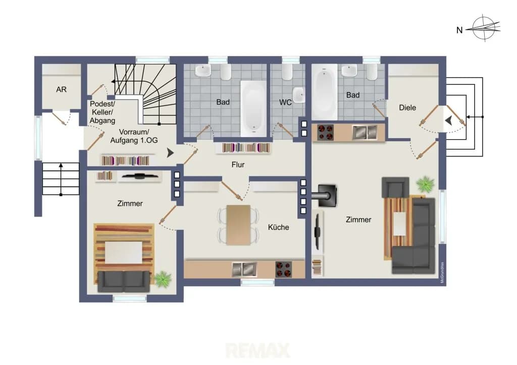 8-Zimmer-Haus kaufen in Graz – 200 m², € 270.000 – Bild 22 von 33