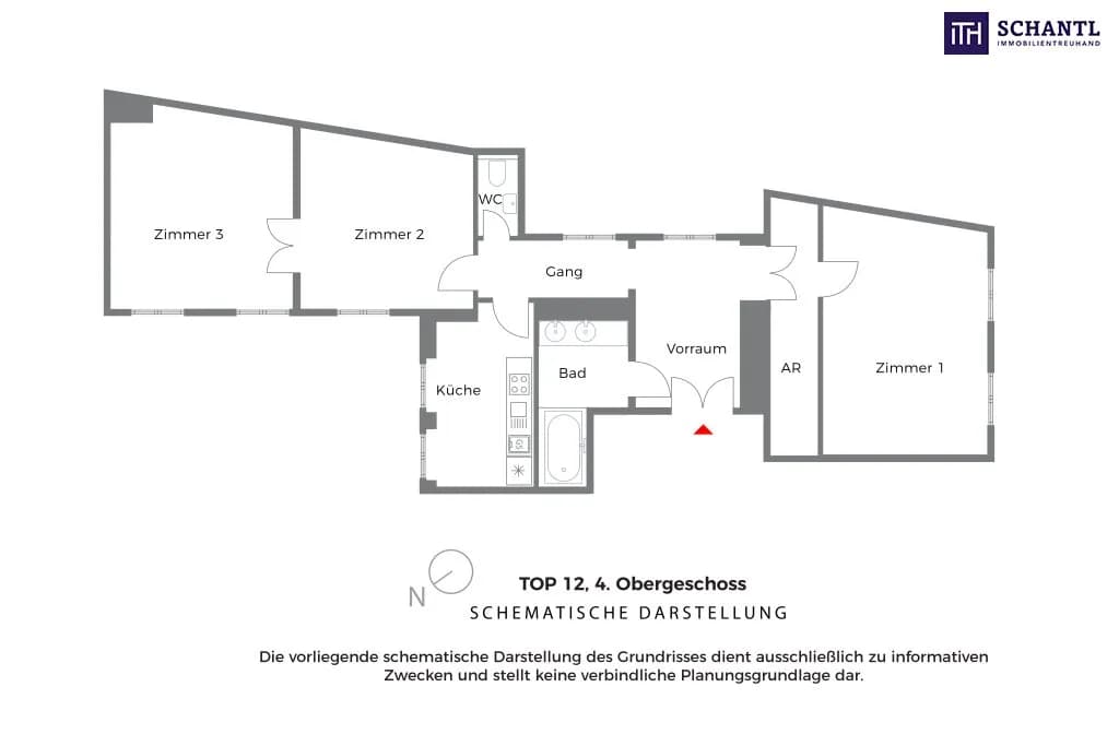 3-Zimmer-Wohnung mieten in Wien – 89 m², € 3.455 – Bild 15 von 15