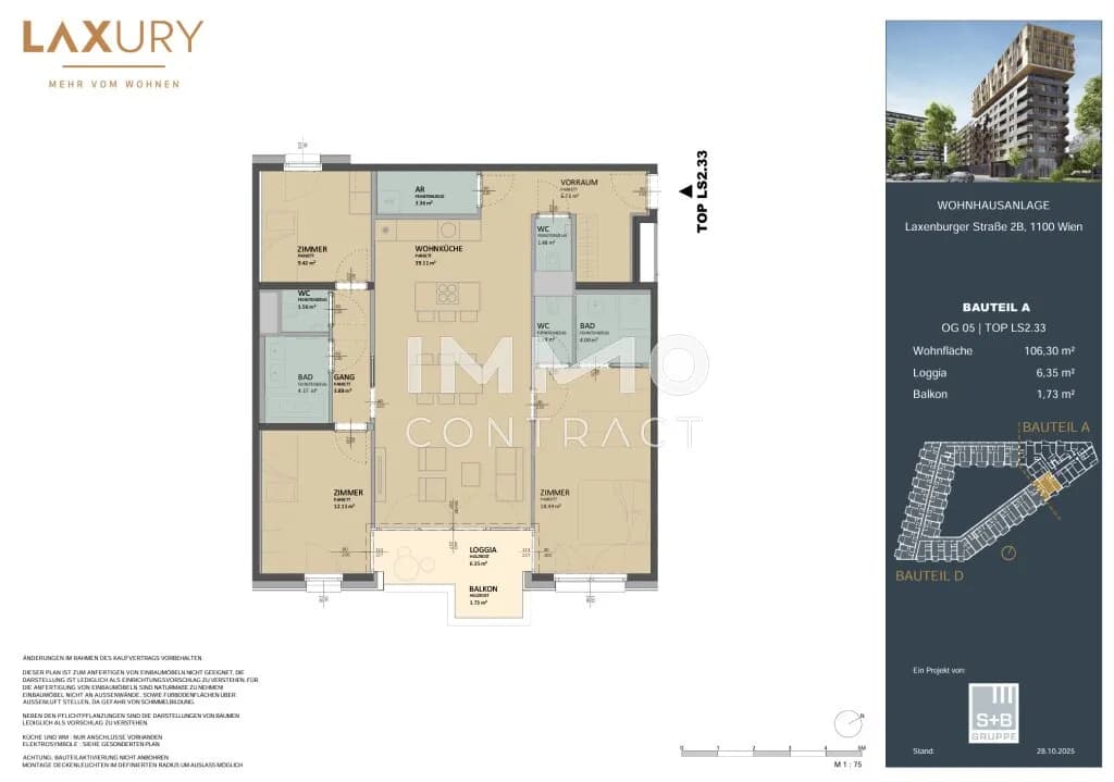 4-Zimmer-Wohnung kaufen in Wien – 106,21 m², € 798.000 – Bild 18 von 18