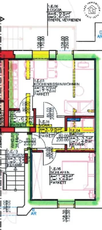 1-Zimmer-Wohnung mieten in Weiz – 38,44 m², € 486 – Bild 3 von 13