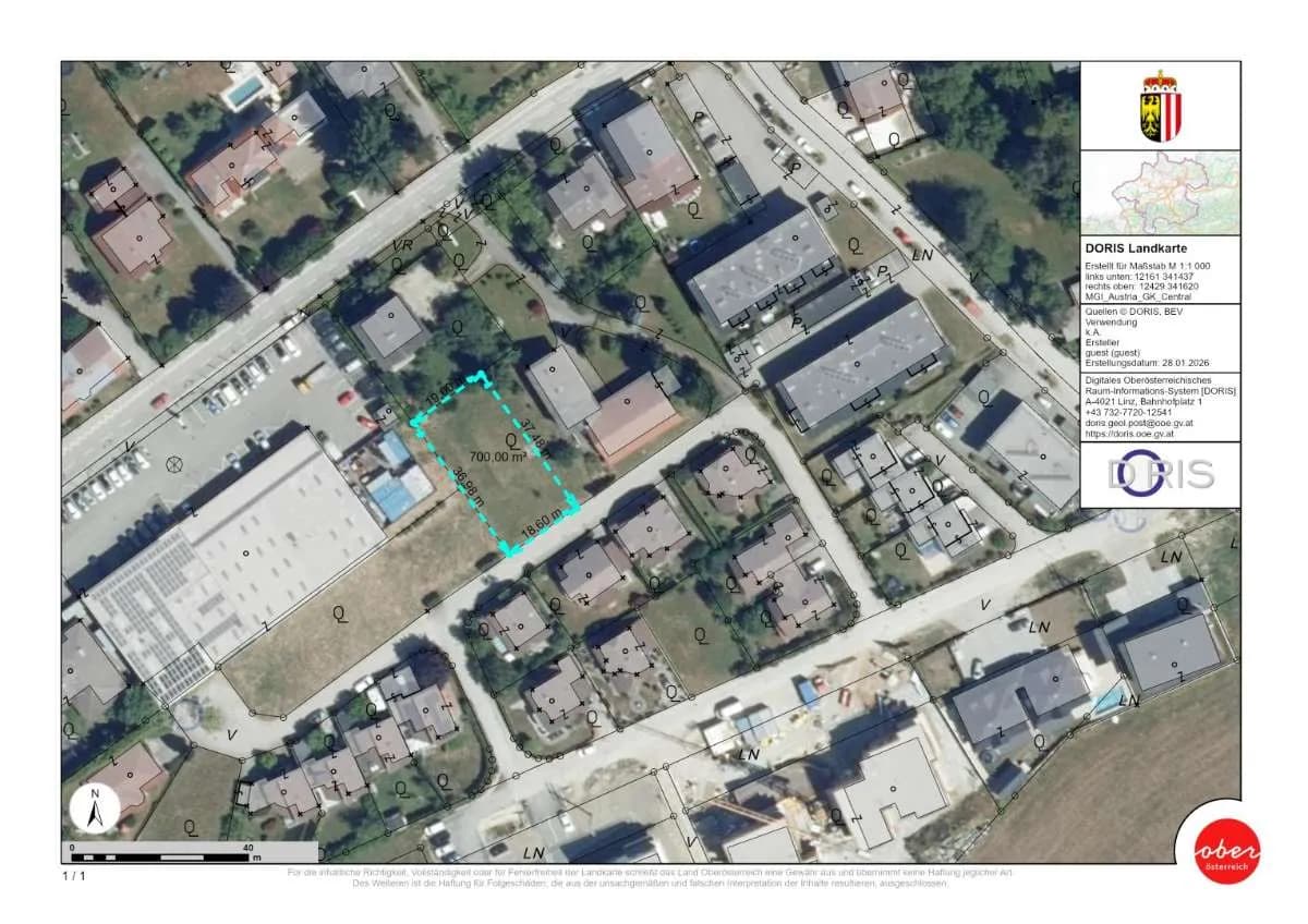 Grundstück kaufen in Ried im Innkreis – 700 m², € 169.000 – Bild 5 von 5