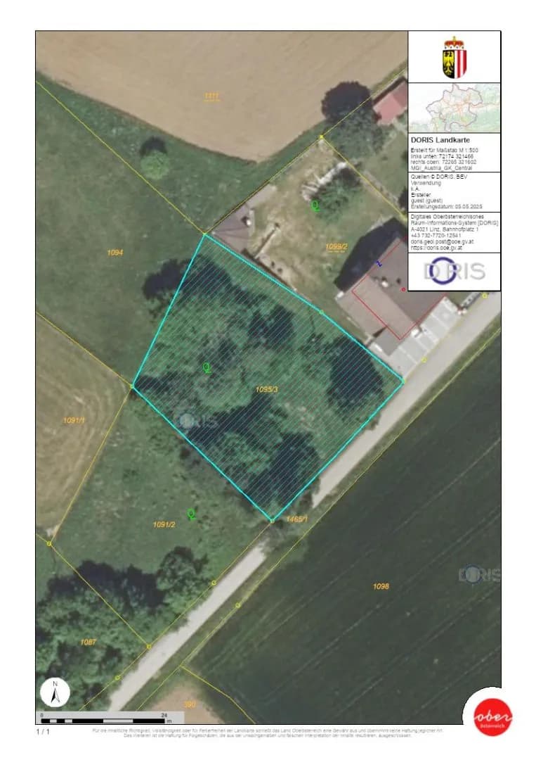 Grundstück kaufen in Steyr-Land – 1 531 m², € 220.000 – Bild 7 von 7