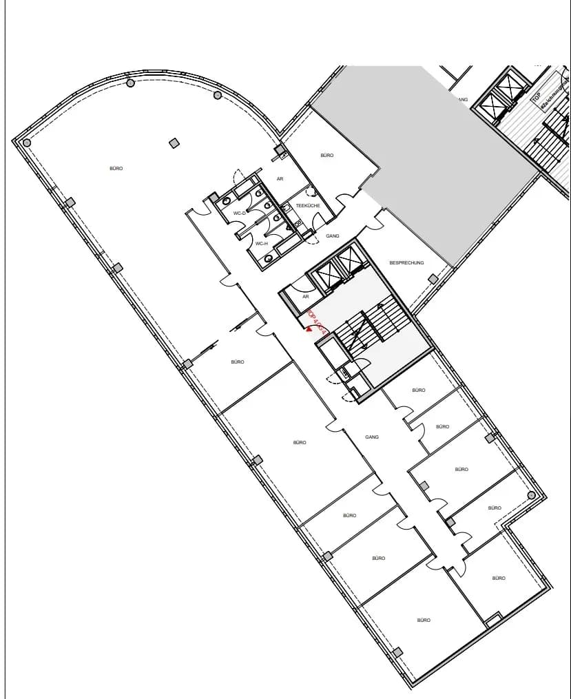 12-Zimmer-Gewerbeimmobilie mieten in Wien – 600 m², € 10.424 – Bild 17 von 17