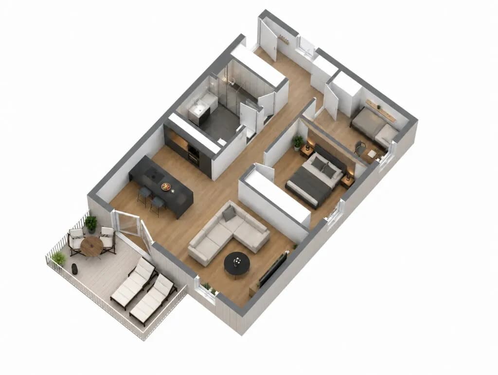 3-Zimmer-Wohnung kaufen in Wels-Land – 73,78 m², € 349.000 – Bild 21 von 21