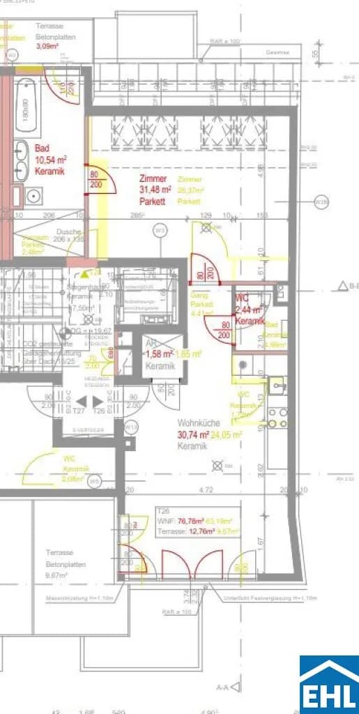 2-Zimmer-Wohnung mieten in Wien – 76,78 m², € 1.934 – Bild 7 von 7