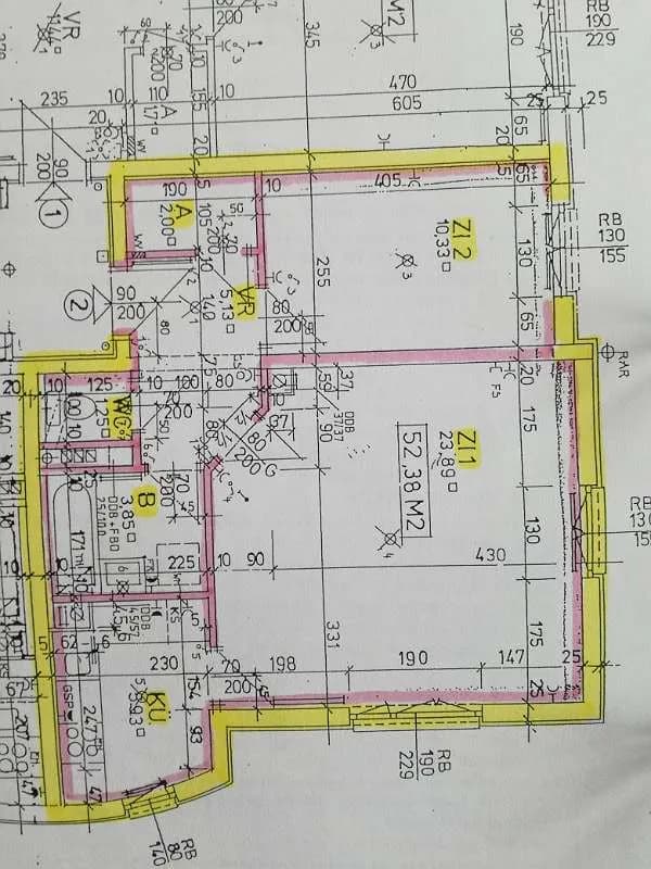 2-Zimmer-Wohnung mieten in Baden – 53 m², € 800 – Bild 6 von 6