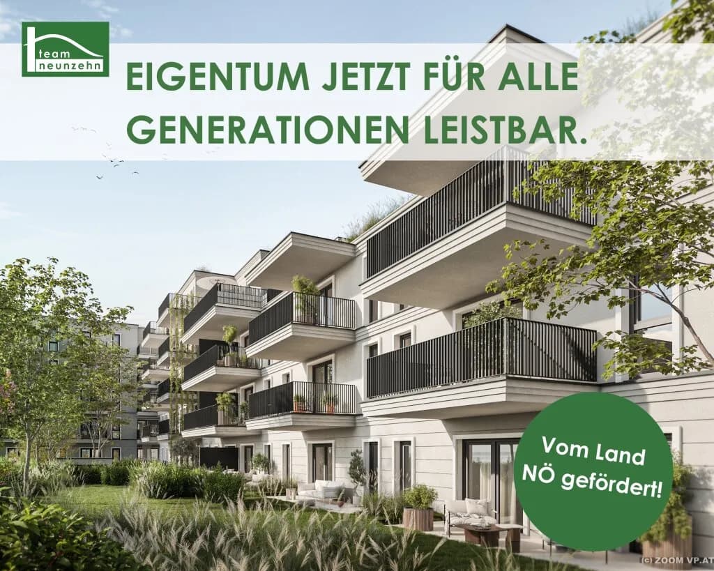 2-Zimmer-Wohnung kaufen in Bruck an der Leitha – 39,51 m², € 225.700