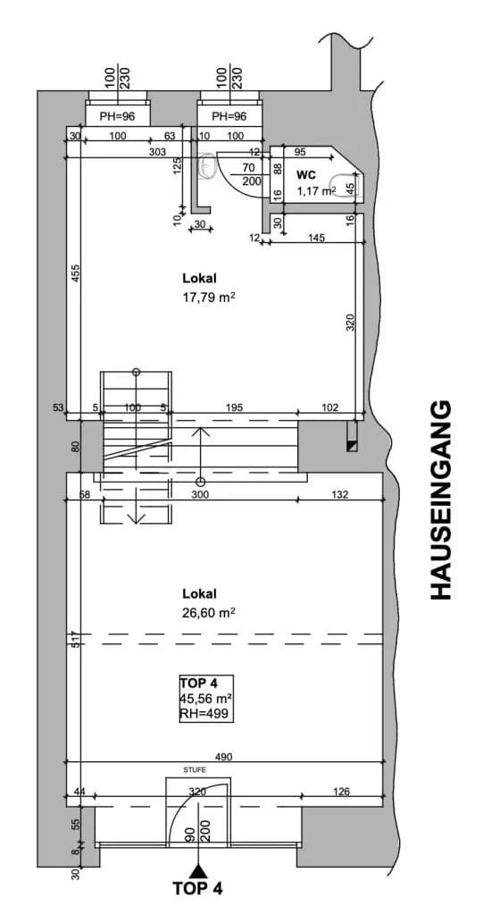 Gewerbeimmobilie kaufen in Wien – 57 m², € 225.000 – Bild 12 von 13