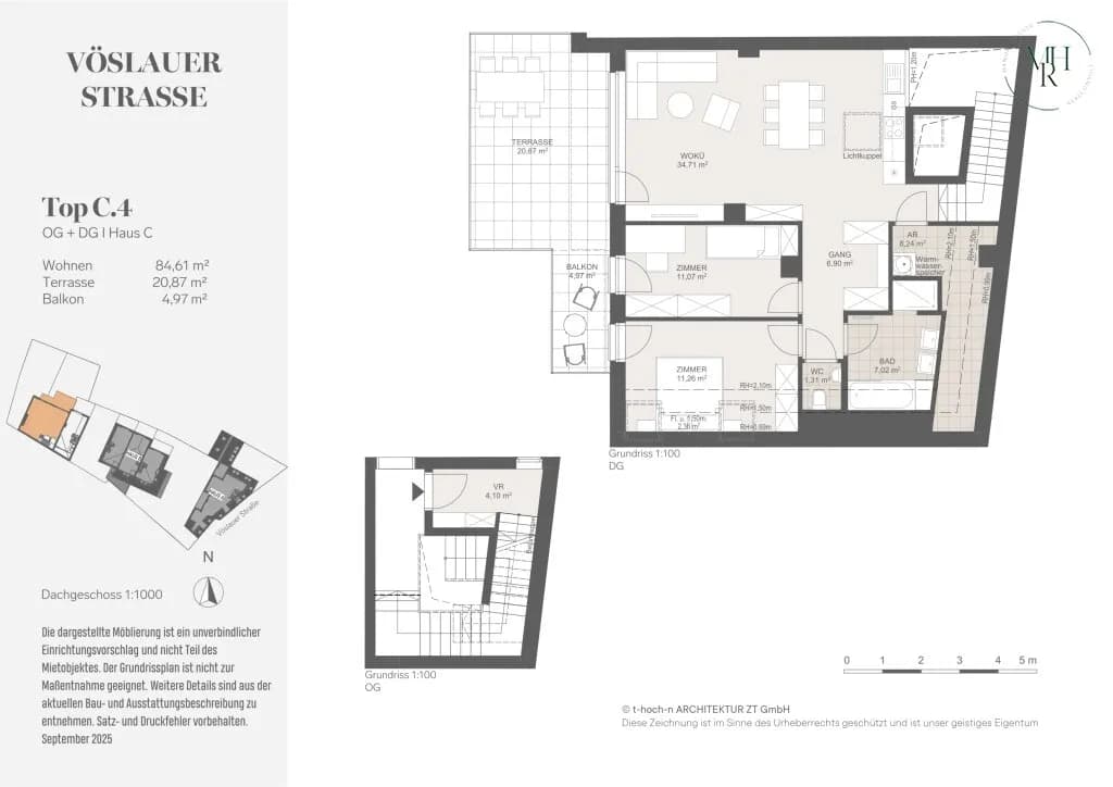 3-Zimmer-Wohnung kaufen in Baden – 83,83 m², € 570.000 – Bild 16 von 16