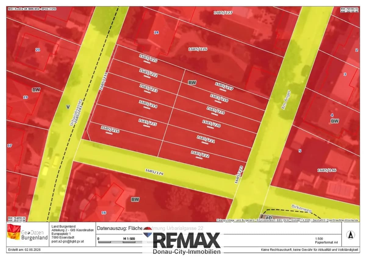 Grundstück kaufen in Neusiedl am See – 661 m², € 160.000 – Bild 7 von 8