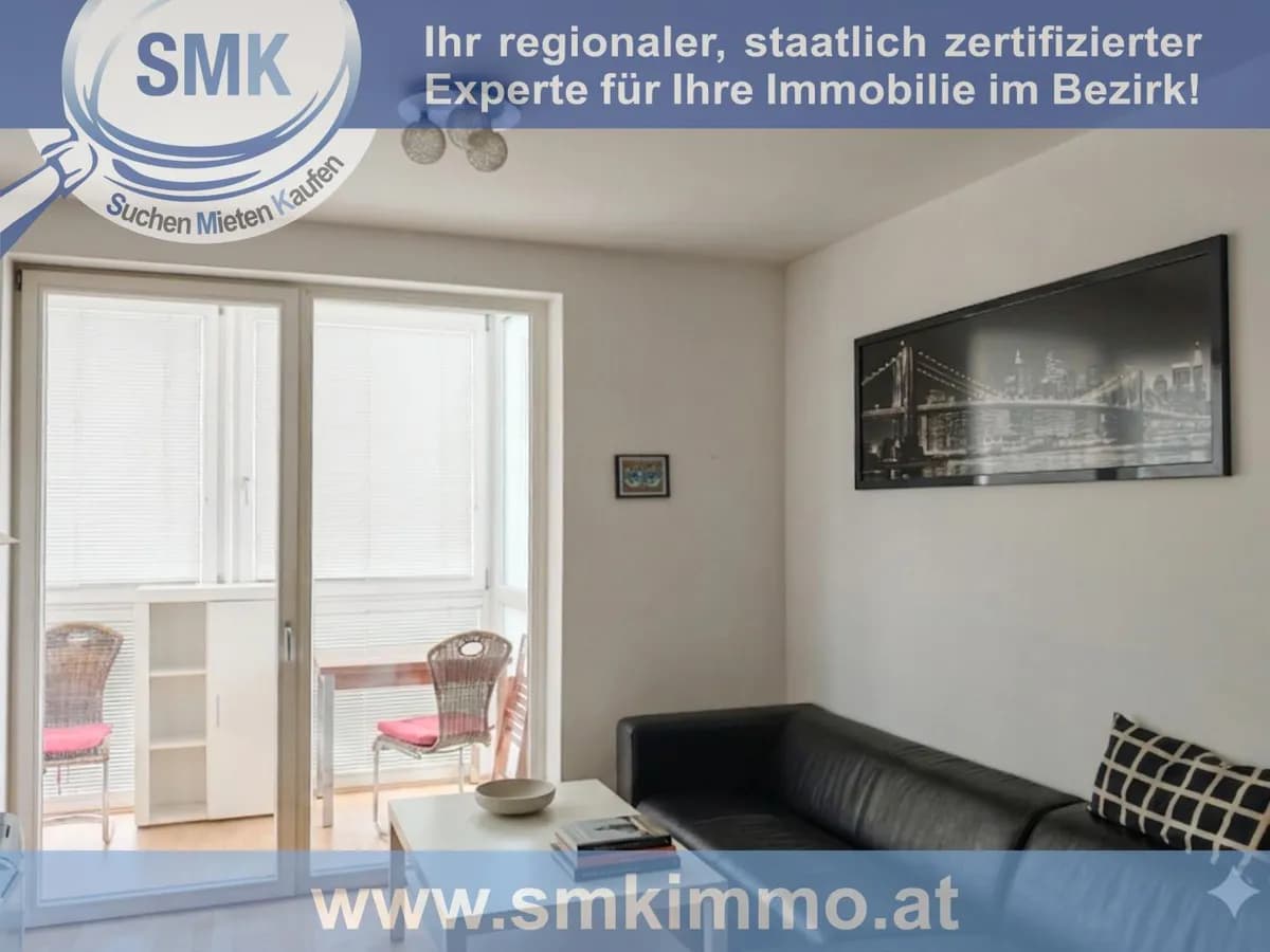 2-Zimmer-Wohnung mieten in Wien – 48 m², € 1.290 – Bild 2 von 14