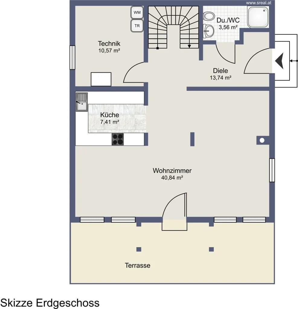 5-Zimmer-Haus kaufen in Tulln – 154 m², € 695.000 – Bild 23 von 24