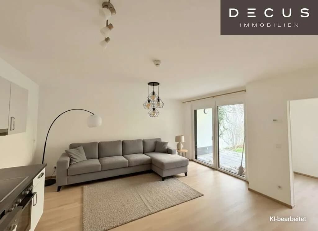 2-Zimmer-Wohnung mieten in Baden – 41,84 m², € 1.002