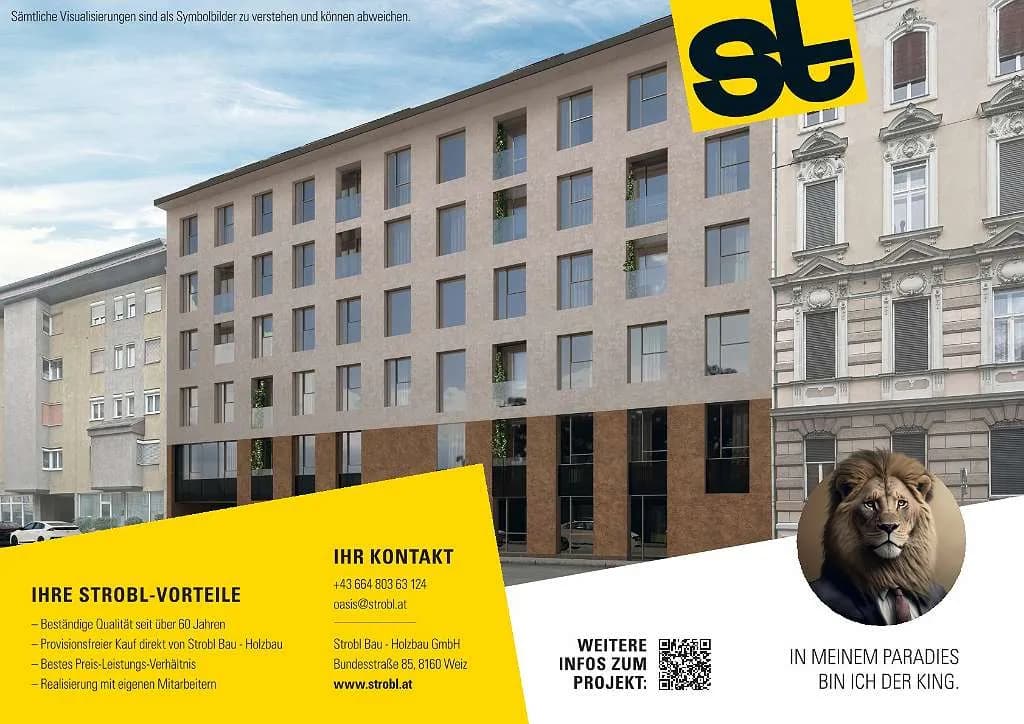 4-Zimmer-Wohnung kaufen in Graz – 75,5 m², € 521.550 – Bild 7 von 7