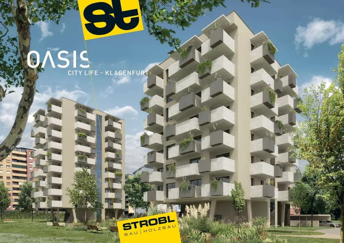 2-Zimmer-Wohnung kaufen in Klagenfurt – 42,4 m², € 234.000