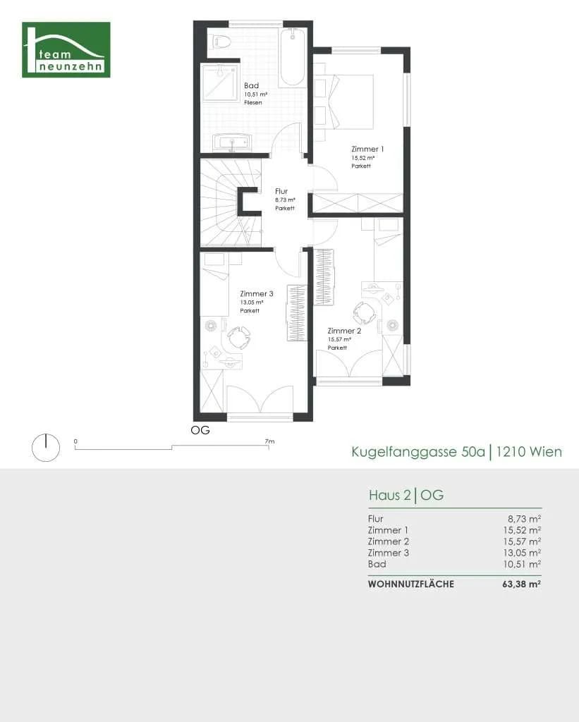 4-Zimmer-Haus kaufen in Wien – 123,41 m², € 1.229.001 – Bild 16 von 16