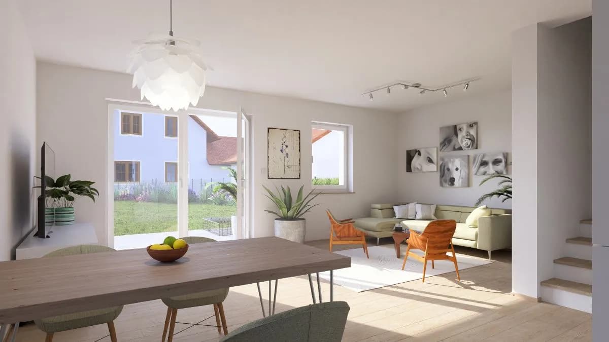 4-Zimmer-Haus mieten in Wiener Neustadt Land – 105,68 m², € 1.418 – Bild 3 von 5