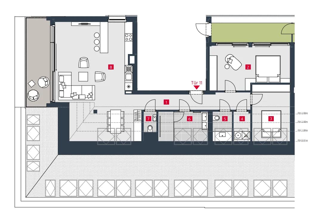 3-Zimmer-Wohnung kaufen in Wien – 120 m², € 1.490.000 – Bild 13 von 13