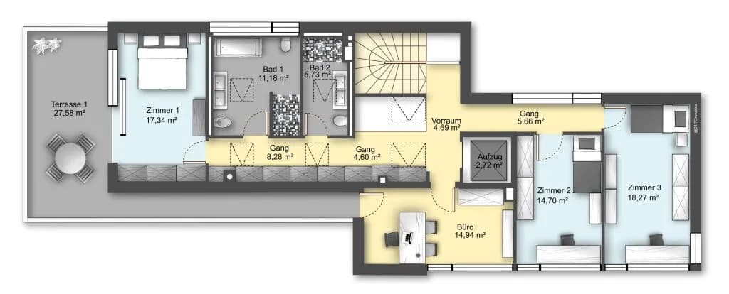 5-Zimmer-Immobilie kaufen in Baden – 390 m², € 2.500.000 – Bild 55 von 56