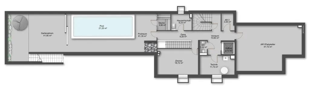 5-Zimmer-Immobilie kaufen in Baden – 390 m², € 2.500.000 – Bild 56 von 56
