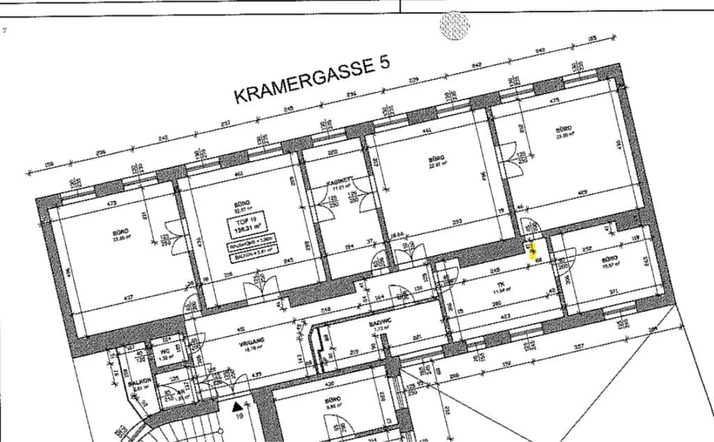 6-Zimmer-Gewerbeimmobilie mieten in Wien – 156 m², € 4.982 – Bild 14 von 14