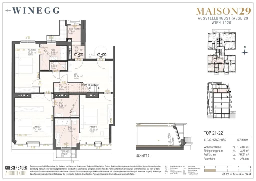 Immobilie kaufen in Wien – 184,07 m², € 2.957.400 – Bild 10 von 12