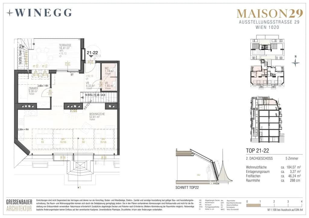 Immobilie kaufen in Wien – 184,07 m², € 2.957.400 – Bild 11 von 12