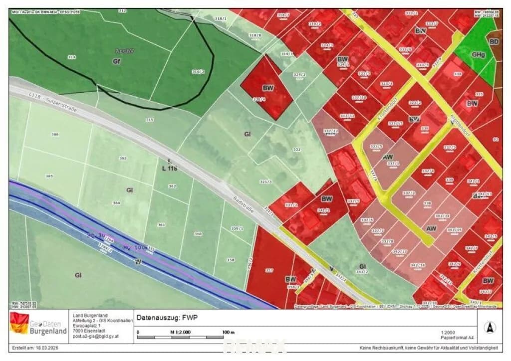 Grundstück kaufen in Güssing – 13 720 m², € 535.080 – Bild 9 von 11