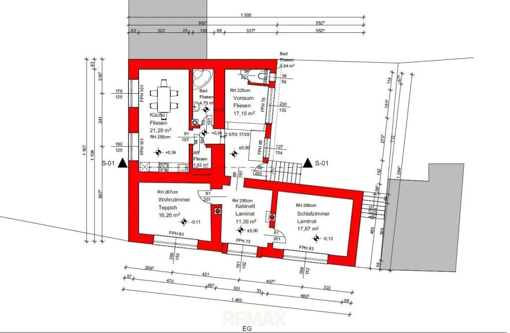 3-Zimmer-Haus kaufen in Oberwart – 90 m², € 190.000 – Bild 15 von 17
