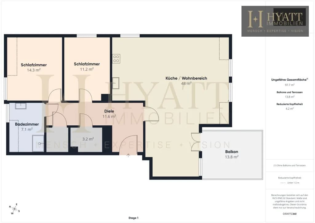 3-Zimmer-Wohnung kaufen in Wien – 98 m², € 435.000 – Bild 17 von 22